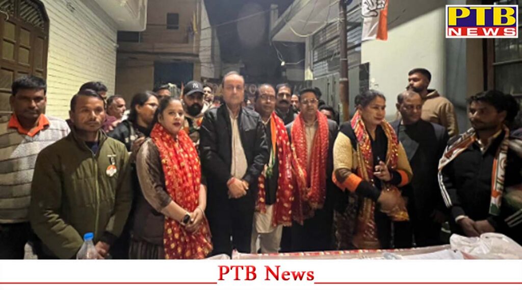 former-mla-rajinder-beri-arrived-to-campaign-for-jalandhar-congress-candidate-dinanath-huge-crowd-gathered