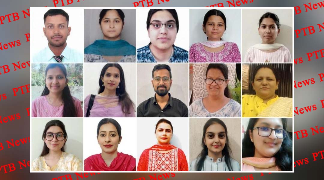 इनोसेंट हार्ट्स कॉलेज ऑफ एजुकेशन के भावी शिक्षक हैं सफलता के शिखर पर,