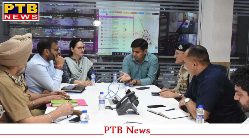 jalandhar-district-magistrate-and-police-commissioner-took-stock-of-the-security-preparations-in-view-of-the-current-situation