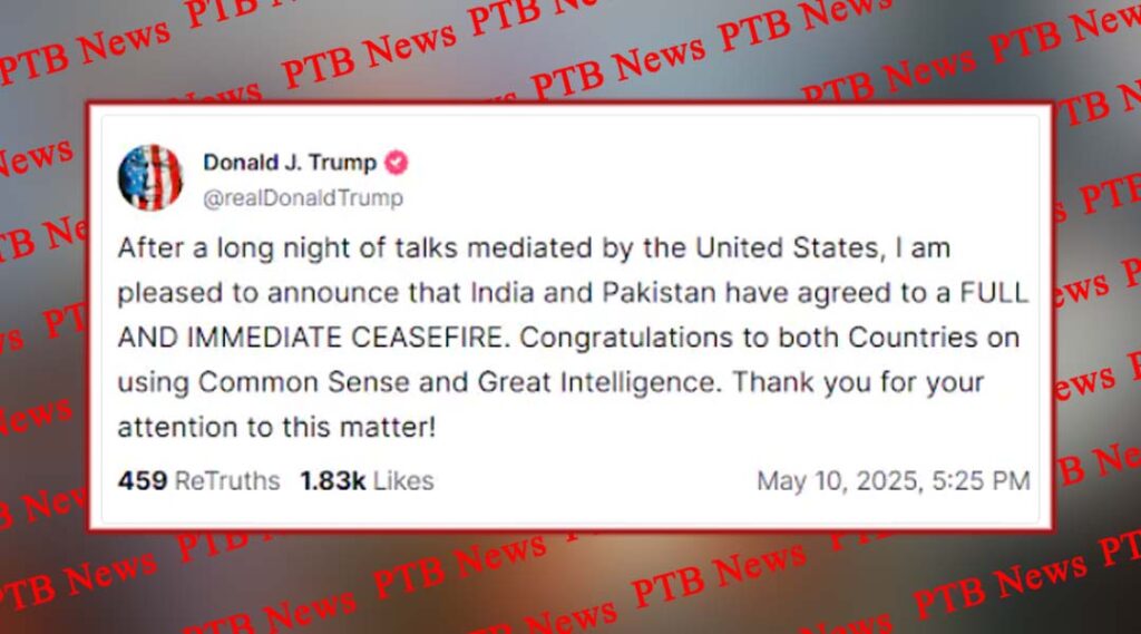 national-america-president-donald-trump-said-india-and-pakistan-agreed-to-full-and-immediate-ceasefire