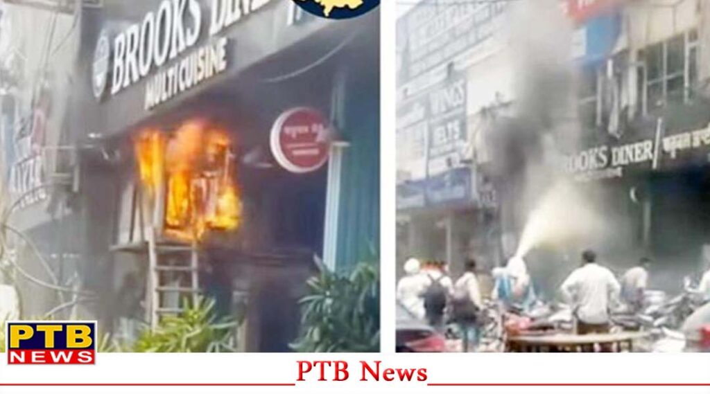 jalandhar-road-fire-breaks-out-in-restaurant-ac-compressor-in-batala-punjab