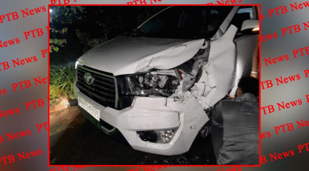 punjab-fazilka-jalalabad-mla-goldy-kamboj-car-accident-with-family-escapes-unhurt-big-accident