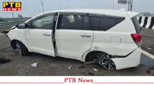 ludhiana-aap-mla-rajinderpal-kaur-chhina-car-collided-with-divider-injured