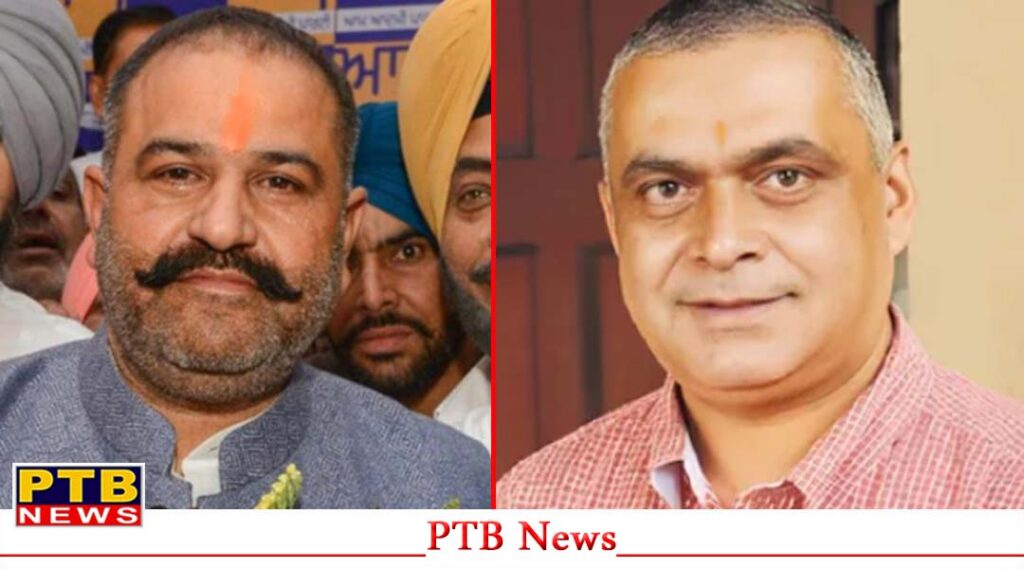 police-arrested-former-jalandhar-mp-kd-bhandari-and-former-mp-sushil-rinku-his-supporters-were-also-dragged-bjp-leaders-created-a-ruckus