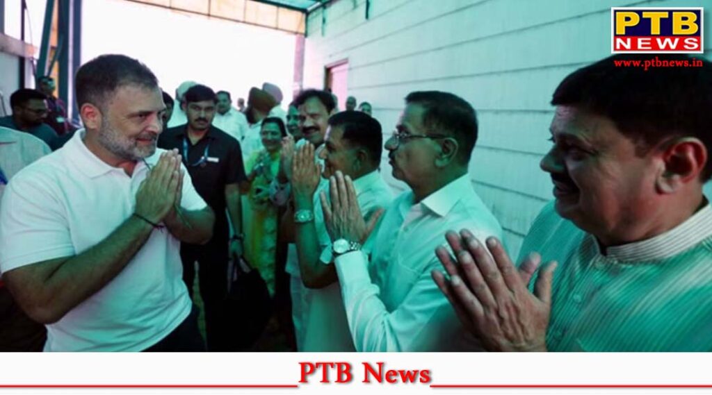 congress-mp-rahul-gandhi-visit-punjab-flood-affected-areas-amritsar-airport-amritsar-punjab