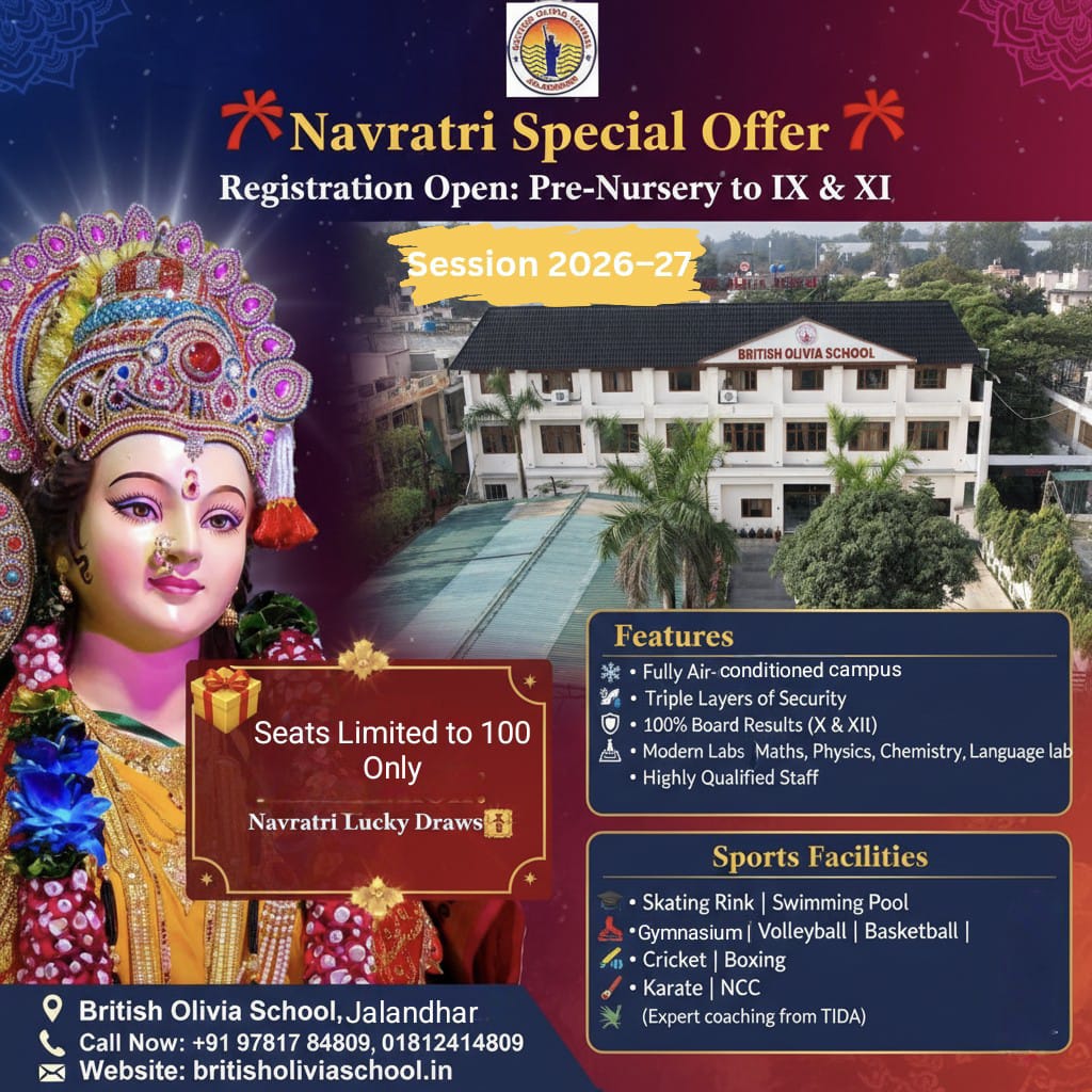 british-olivia-school-jalandhar-opens-registration-for-session-2026-2027-registering-rapidly-for-100-150-seats
