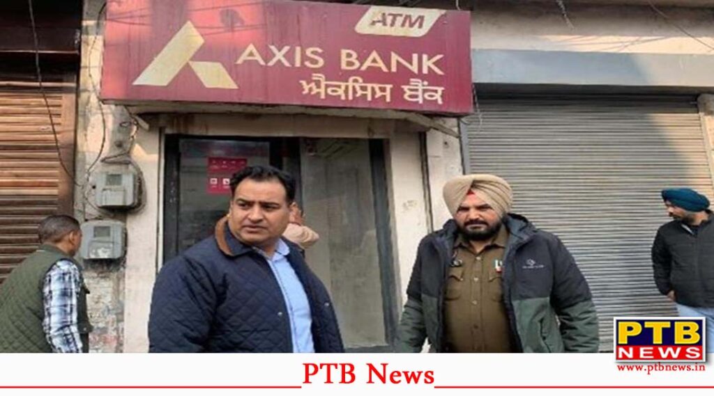 Police investigate ATM robbery in Ludhiana involving Swift car