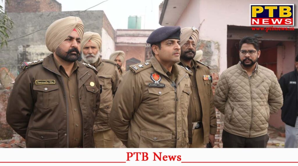 Administration demolishes drug smuggler illegal construction in Kapurthala