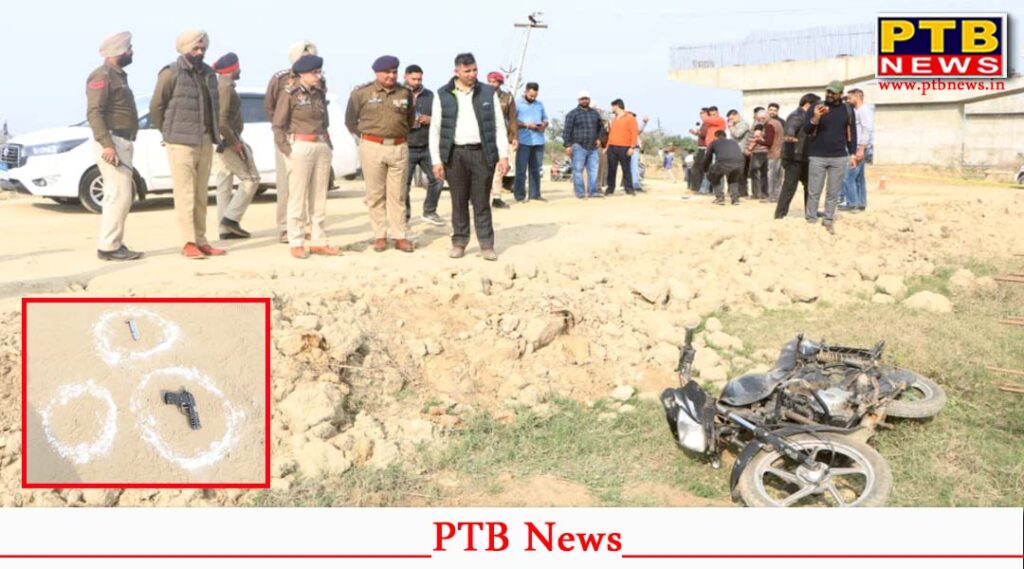 Police operation during encounter with Kaushal Chaudhary gang in Jalandhar