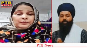 Manpreet Singh Khalsa and Naveet Kaur during social media controversy