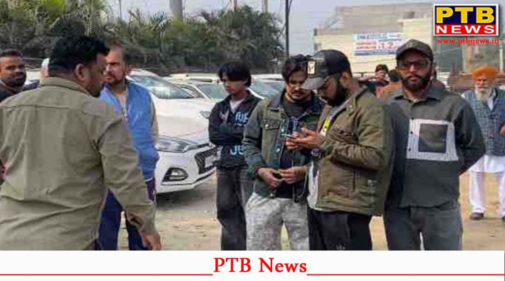 Firing outside Bal Hospital Jalandhar