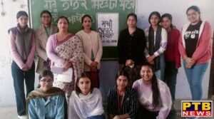 PCMSD College for Women, Jalandhar organized a “Sakhi Pronunciation” competition
