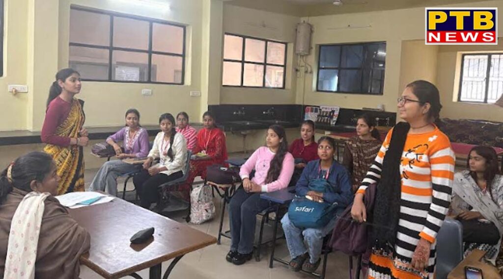 Organized 'Hindi Word Challenge' Competition at Prem Chand Markanda SD College for Women, Jalandhar