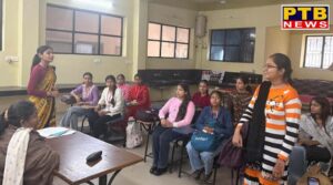 Organized 'Hindi Word Challenge' Competition at Prem Chand Markanda SD College for Women, Jalandhar