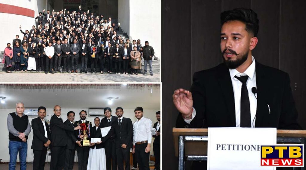 Intra-College Competition conducted at St. Soldier Law College, Jalandha