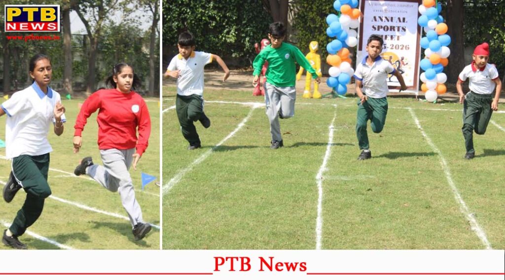 Grand Inter House Sports Meet Celebrated at Ivy World School Jalandhar
