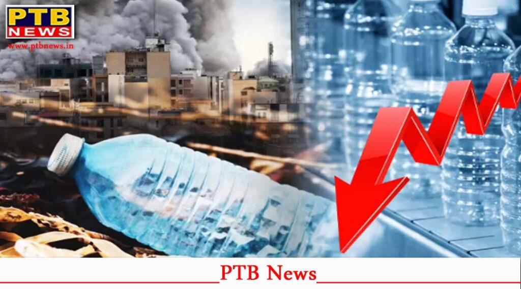 Increase in the prices of packaged water in India amidst the Iran-Israel war