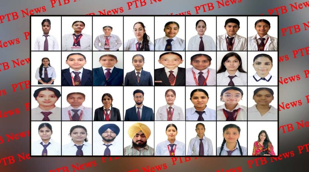 students of Innocent Hearts Group of Institutions Loharan brought laurels by Excelling in result in University examinations
