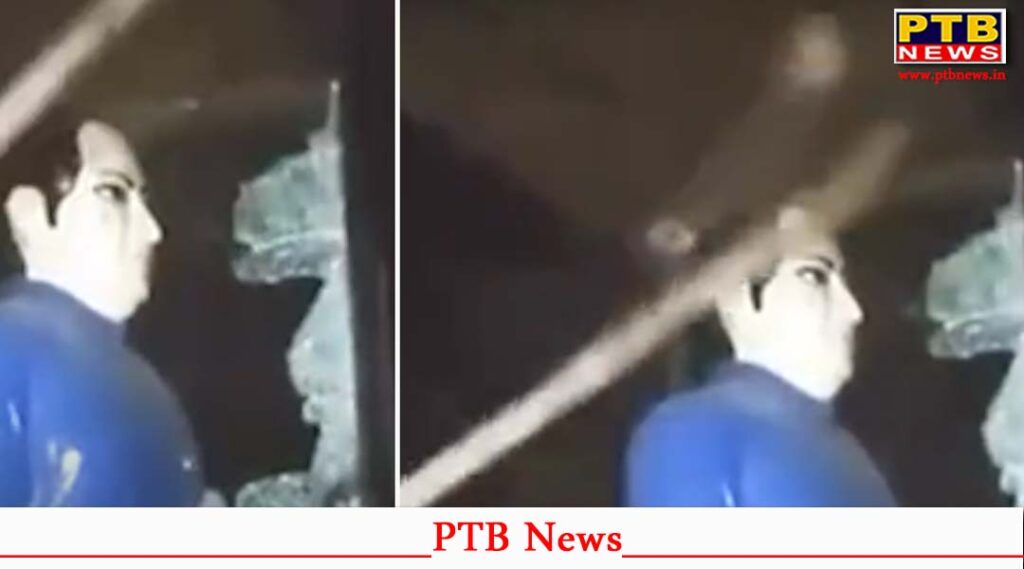 ambedkar statue vandalized Khalistani Terrorist Gurpatwant Singh Pannun nurpur jattan hoshiarpur