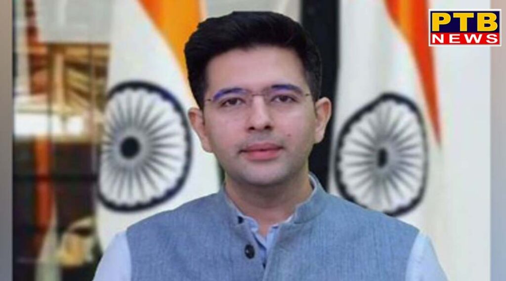 Aam Aadmi Party got a big blow, Rajya Sabha MP AAP Raghav Chadha announced to join BJP