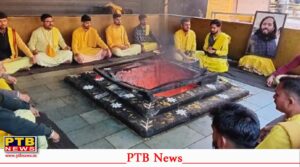 Havan was performed at the Maa Baglamukhi Temple in Dehra on Anant Ambani birthday