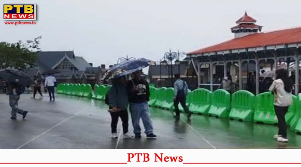 himachal weather update rain hailstorm alert temp drop
