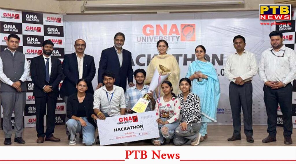 GNA University Successfully Organized Hackathon 4.0.