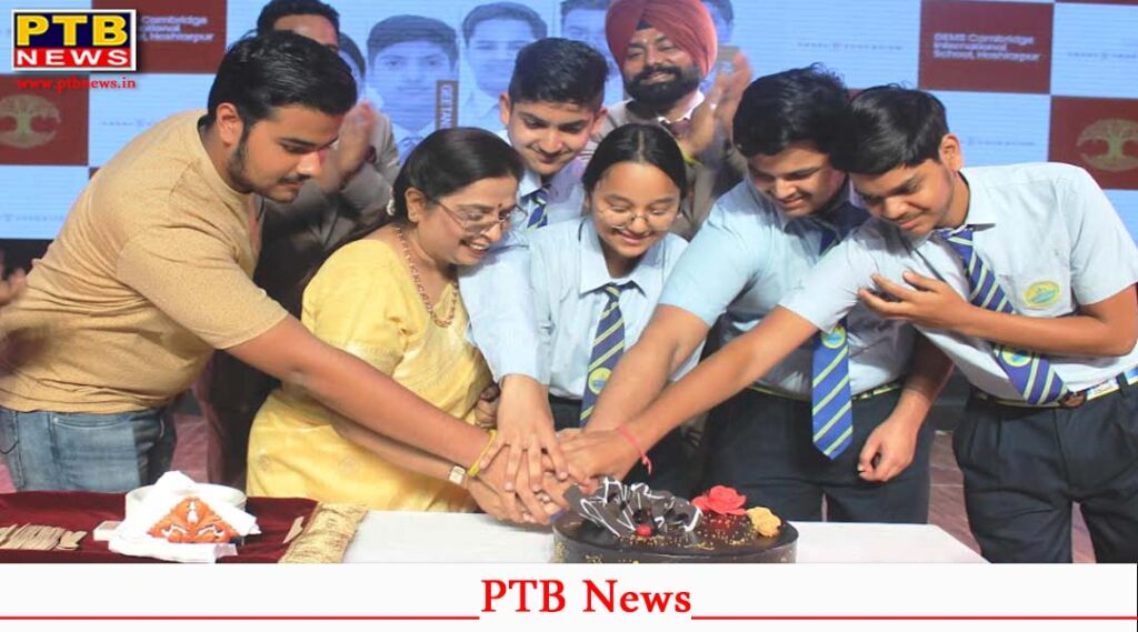 Students of GEMS Cambridge International School Hoshiarpur have brought laurels to the district in the CBSE Class 10 examinations