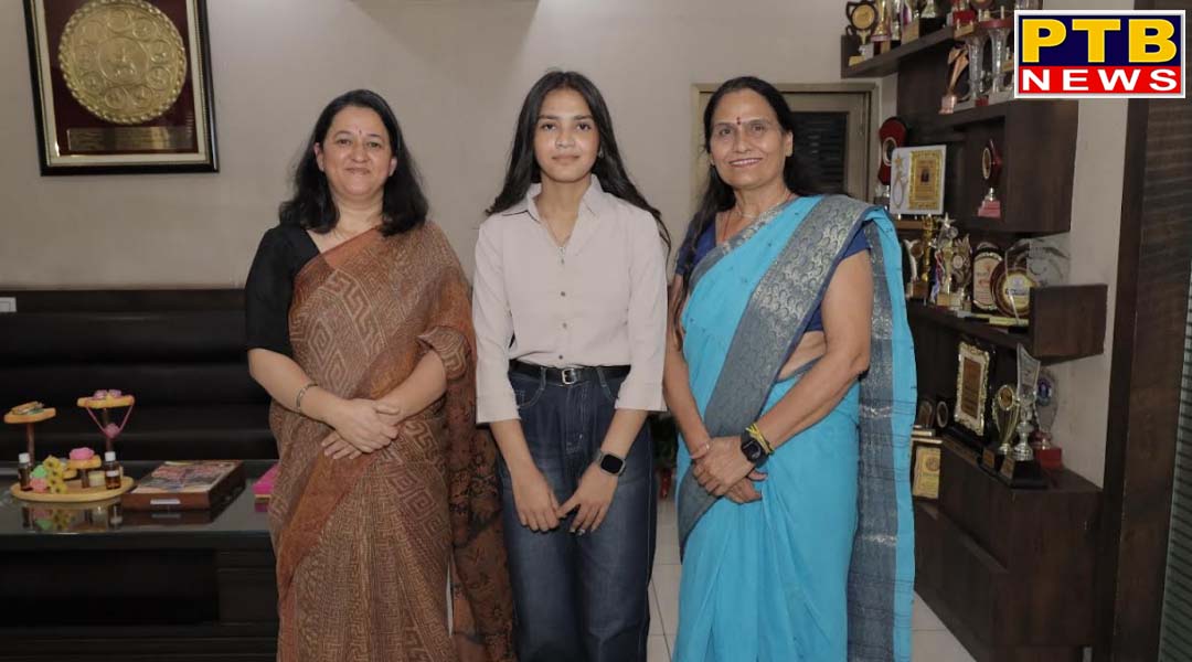 पी सी एम एस डी कॉलेज फॉर विमेन, जालंधर की छात्रा ने GNDU में पहला स्थान हासिल किया,