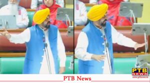 bhagwant mann at punjab assembly intoxicated demands of Akali Dal
