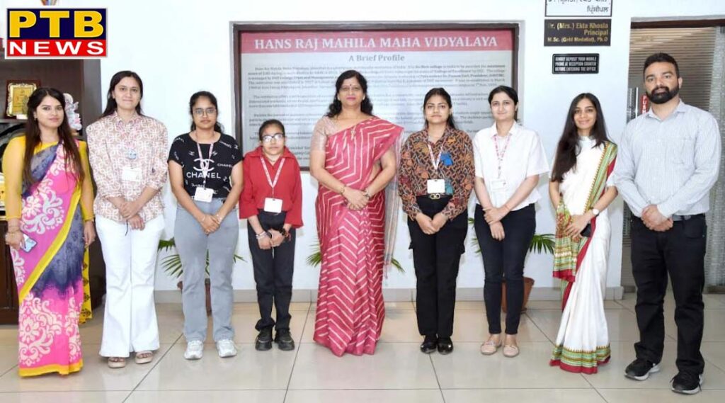M.Vocational (Web Technology and Multimedia) students brought laurels to HMV