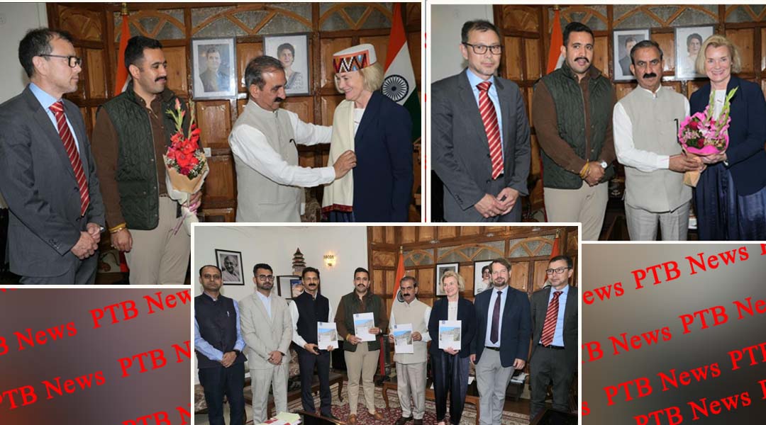 मुख्यमंत्री ने नार्वे की कंपनियों को हिमाचल प्रदेश में निवेश के लिए आमंत्रित किया,