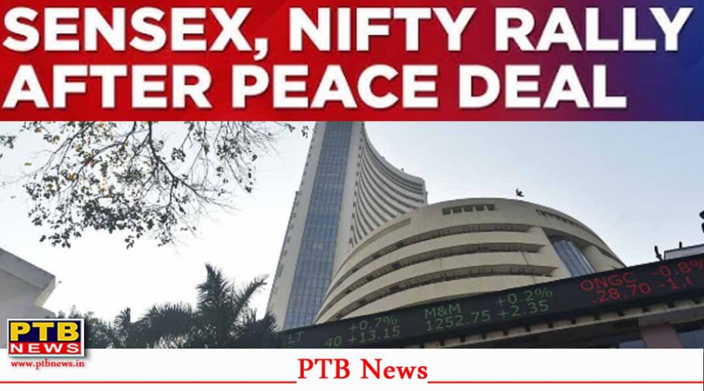 share market after trum peace deal 15 june