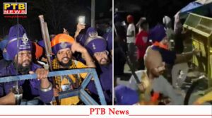 Nihangs from Punjab broke the barricading at the Kuhal border paonta sahib border clash