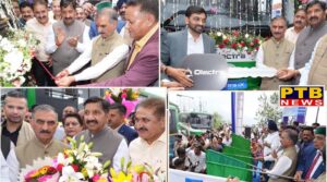 CM flagged off 297 e-buses Himachal Pradesh