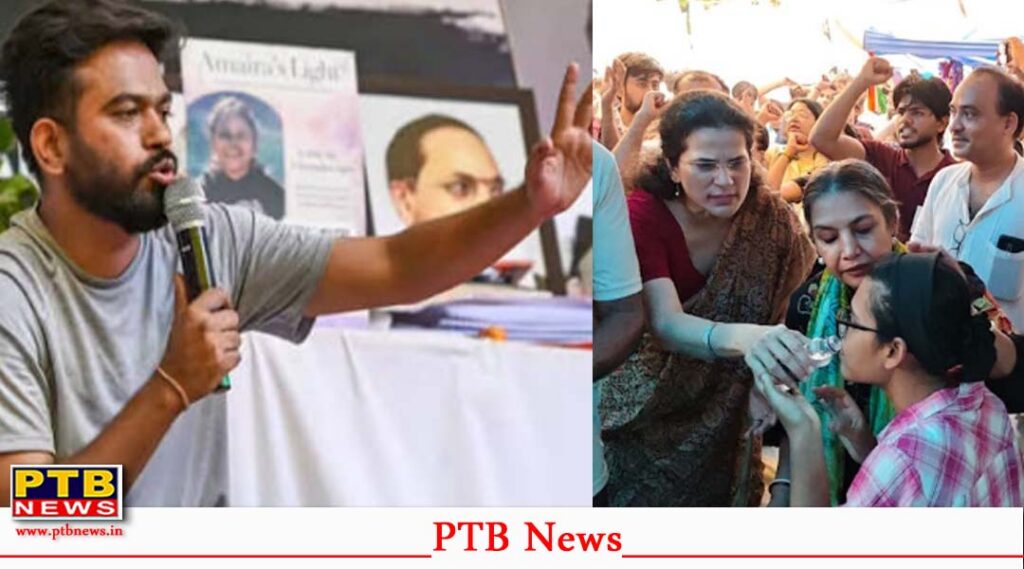 Cockroach Janata Party founder Abhijeet Dipke ends hunger strike AISA students also end hunger strike