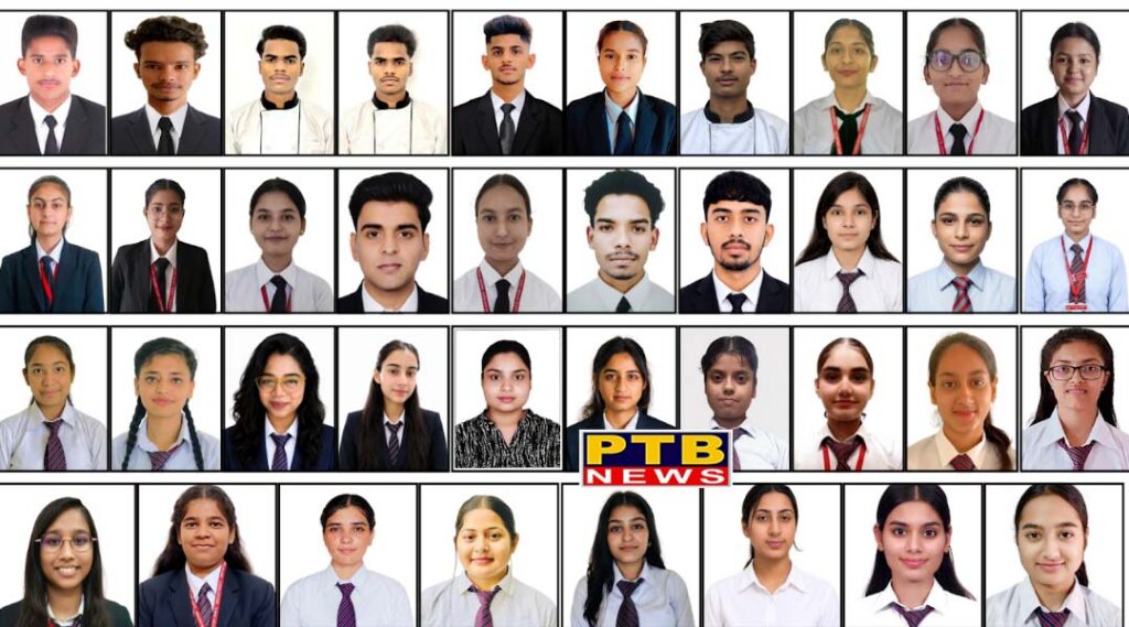Students of Innocent Hearts Group of Institutions, Loharan brought laurels by Excelling in result in University examinations