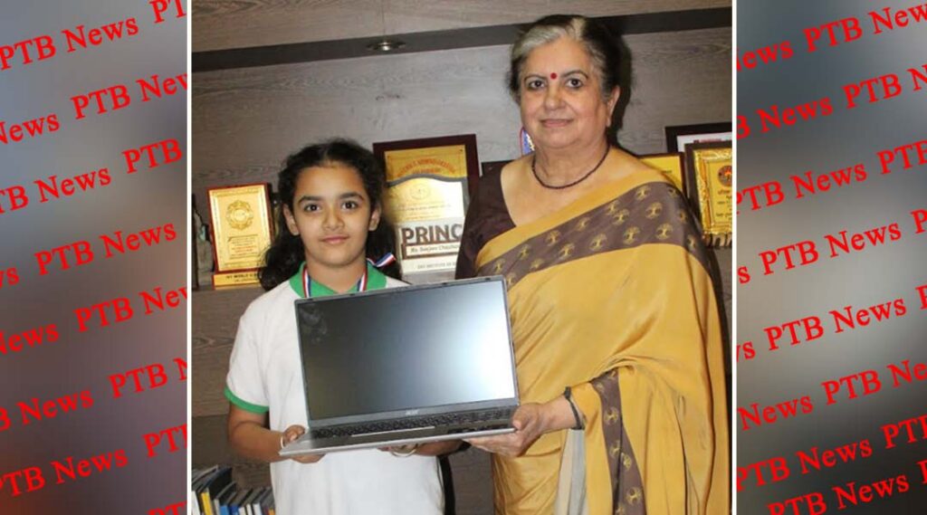 Ivy World School Student Secured National Rank 1 in the Unified International Mathematics Olympiad