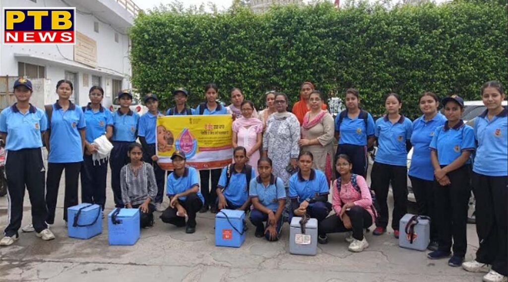 NSS Cadets of PCMSD College performed dedicated community service during Pulse Polio Vaccination Campaign