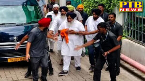 A person who came to Nihang Bane made a deadly attack on Sukhbir Singh Badal nanded sahib