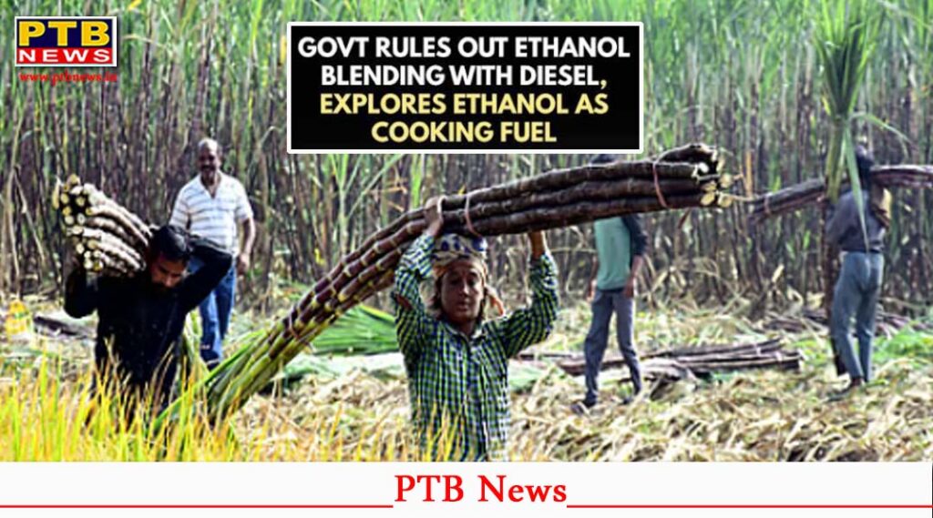 central government sugar prices ethanol policy maize rice production