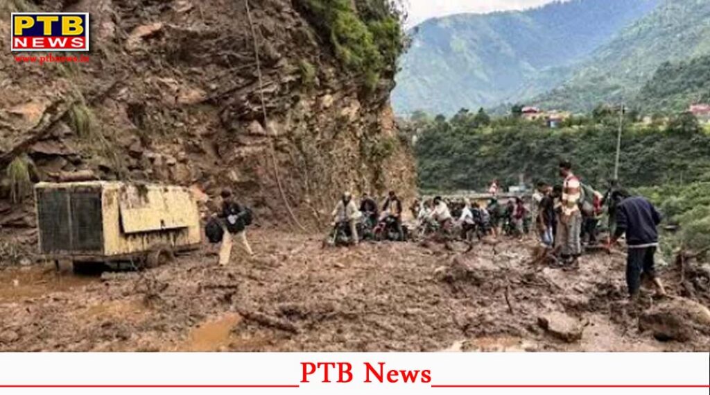 himachal pradesh monsoon heavy rain orange alert kangra mandi sirmour landslide