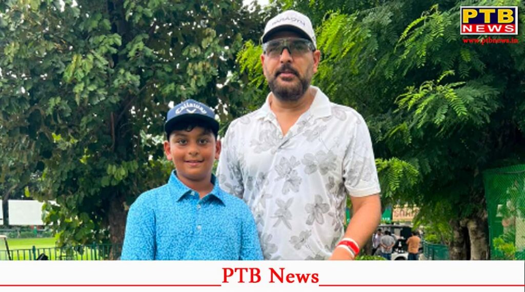 Jalandhar Yuvraj Bhatia made a special appearance in C category of IGU Main Tour at the 10 year age