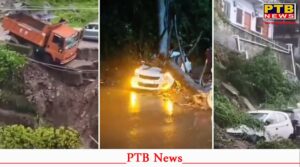 himachal Pardesh monsoon sirmaur landslide rescue operation three workers trapped heavy rain