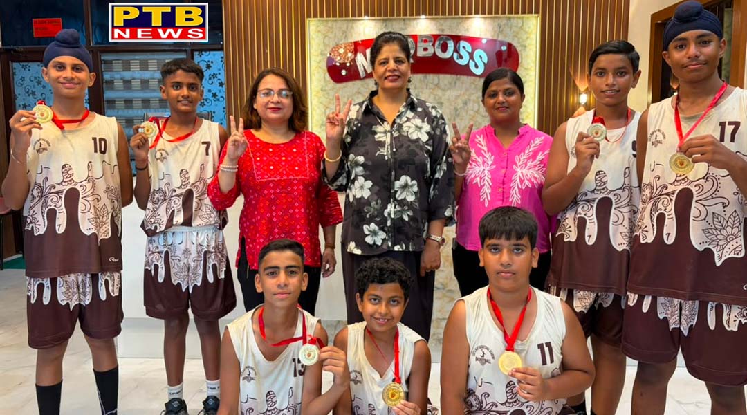 ब्रिटिश ओलिविया स्कूल ने फिर रचा इतिहास, जिला स्तरीय बास्केटबॉल मुकाबले में दूसरी बार स्वर्ण पदक,