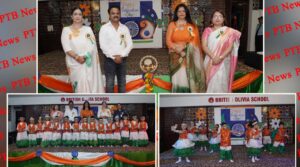 British Olivia School young children spread the magic of patriotism, parents also enjoyed the Independence Day celebration