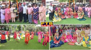 Teej festival dedicated to daughters celebrated with pomp and show at Lyallpur Khalsa College