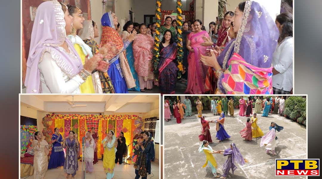 पी सी एम एस डी कॉलेज फॉर विमेन, जालंधर ने पारंपरिक उत्साह और सांस्कृतिक भव्यता के साथ “तीयां दा मेला” मनाया,