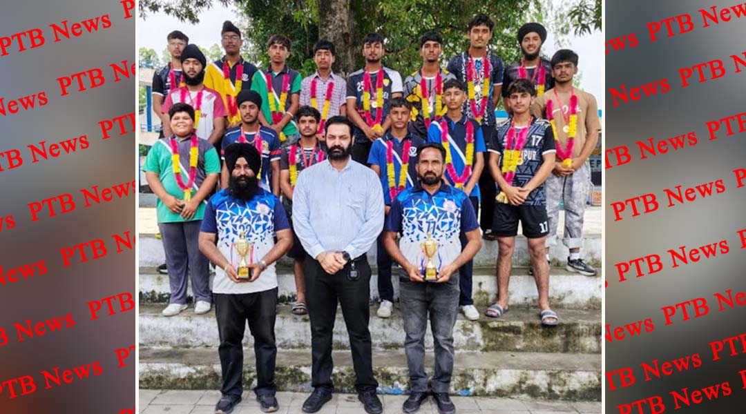 सेंट सोल्जर ग्रुप के छात्र वॉलीबॉल मुकाबलों में बने डिस्ट्रिक्ट चैंपियन,