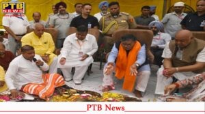 Punjab Governor Gulab Chand Kataria paid obeisance at Shri Siddh Baba Sodhal Temple